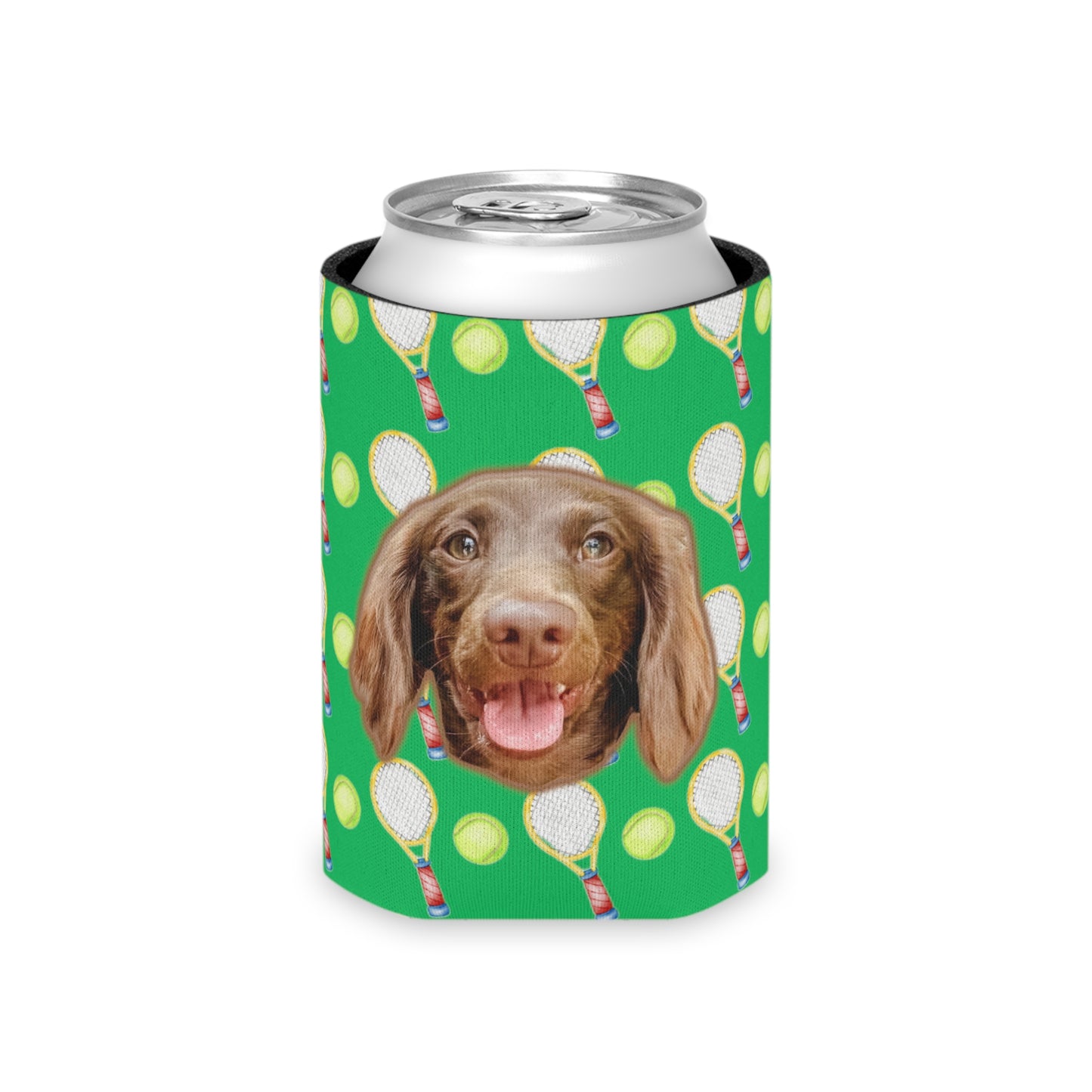 Tennis Talk Custom Can Cooler Coozie