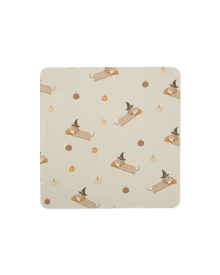 Coaster Neoprene Back (Square) 4PK - Variety Halloween