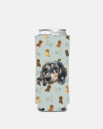 Custom Can Cooler - Doxie Pedal Party Slim | Regular