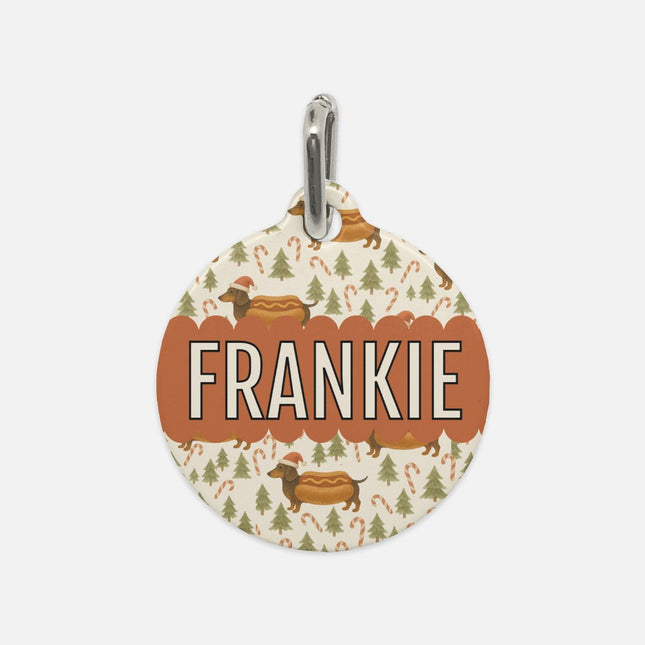 Pet Tag - Dachshing Through The Bun