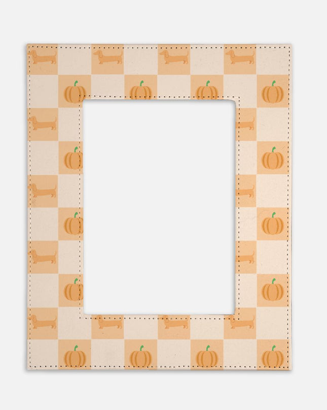 Picture Frame 5x7 - Pumpkin Patched Dachshundd
