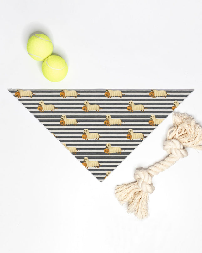 Small Breed Pet Bandana - Boo Crew: Wiener Dog Edition