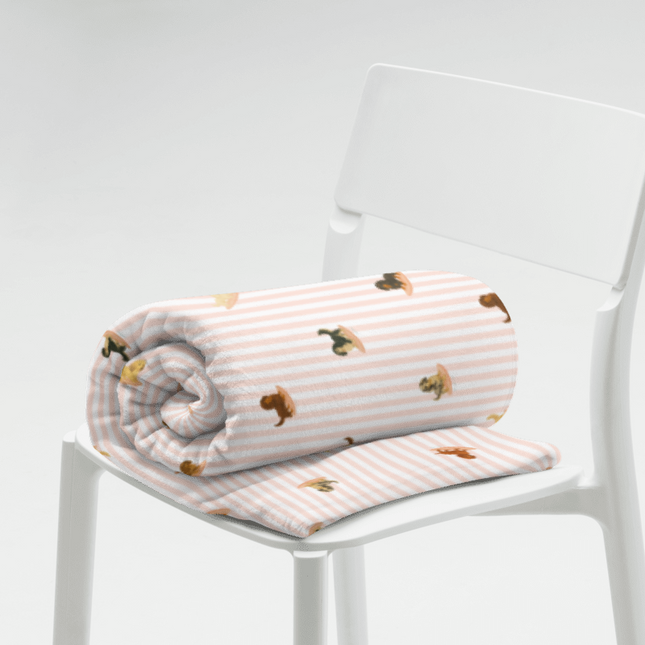 Super Soft Throw Blanket - Doxie Depot Surf Club