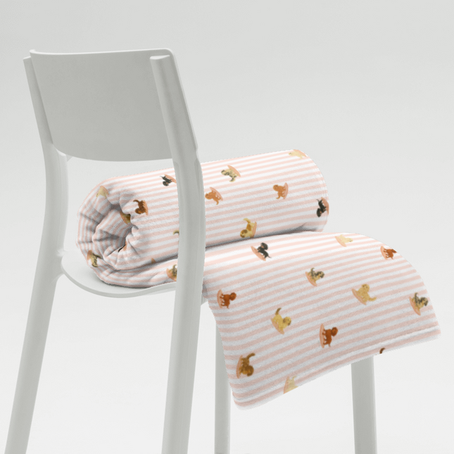 Super Soft Throw Blanket - Doxie Depot Surf Club