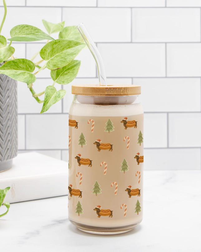 Can Shaped Glass  - Dachshing Through The Buns