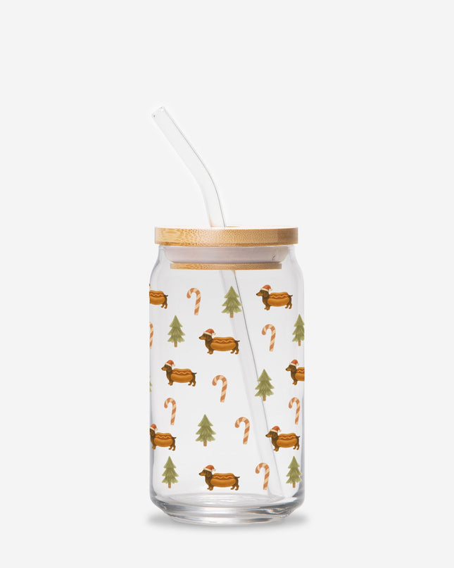 Can Shaped Glass  - Dachshing Through The Buns