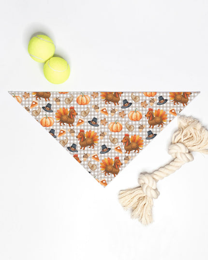 Small Breed Pet Bandana - Turkey Wiener Dogs