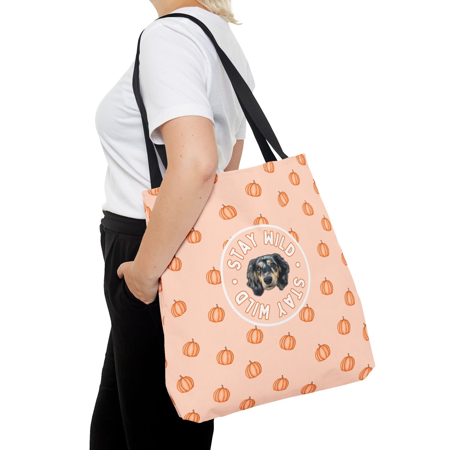 Pumpkin Pastel Party Custom Tote Bag