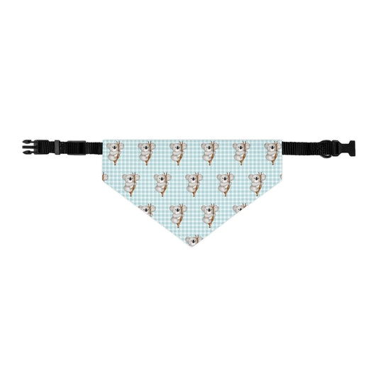 Gingham Cozy Collar Bandana