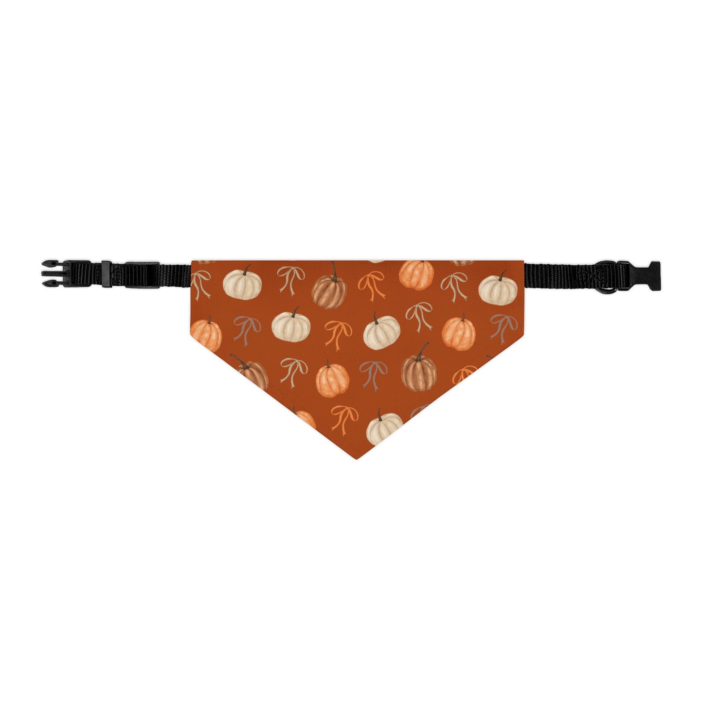 Autumn Coquette On Collar Dog Bandana