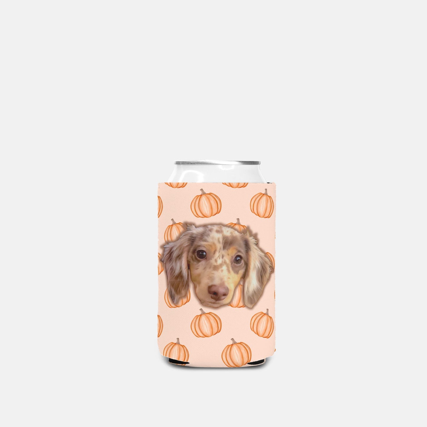 Pumpkin Pastel Party Custom Can Cooler Koozie