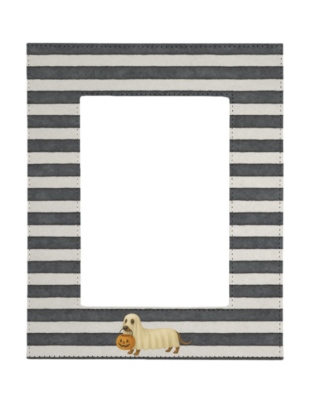 Picture Frame 5x7 - Spooky Striped Sausage
