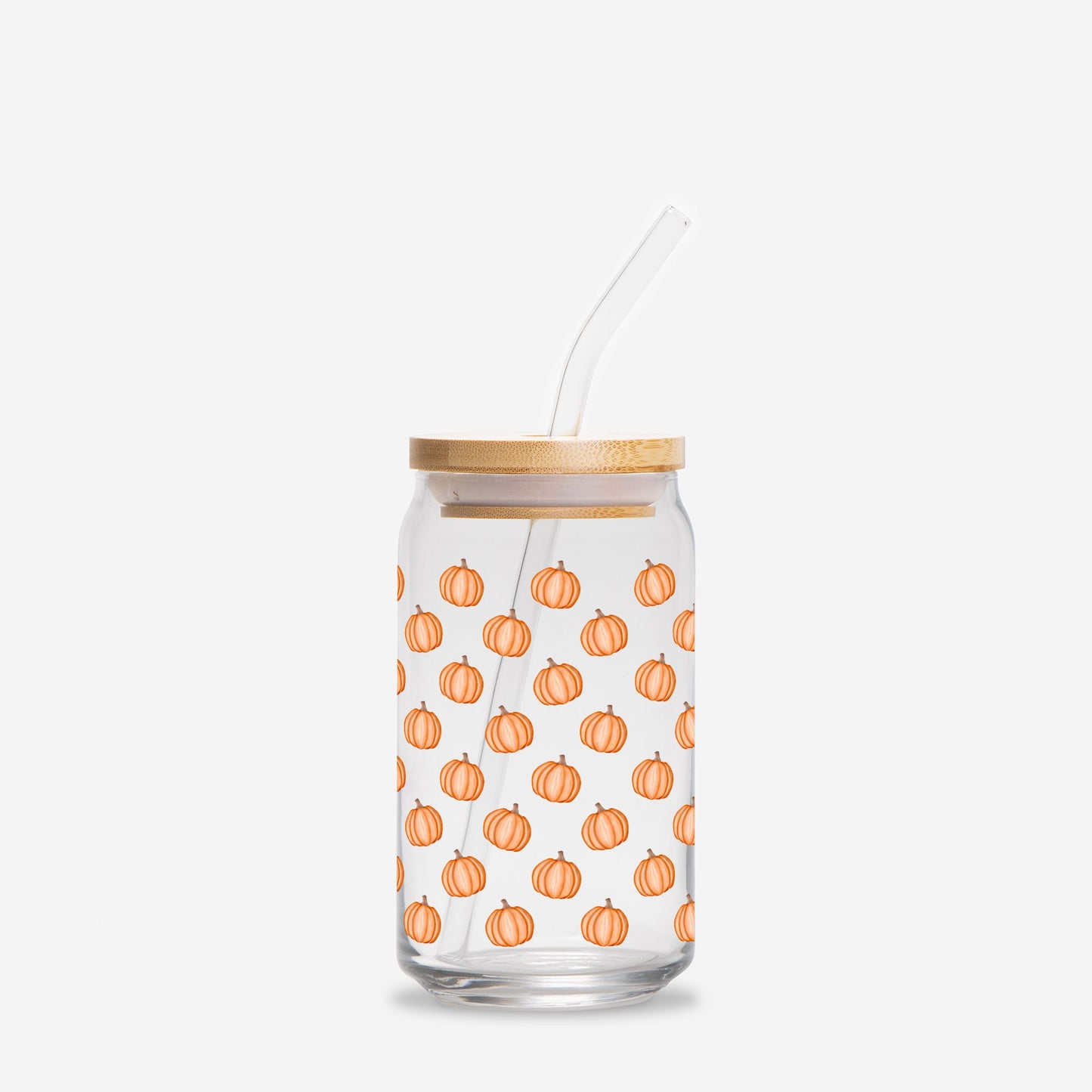 Pumpkin Patch Party Custom Can-Shaped Glass