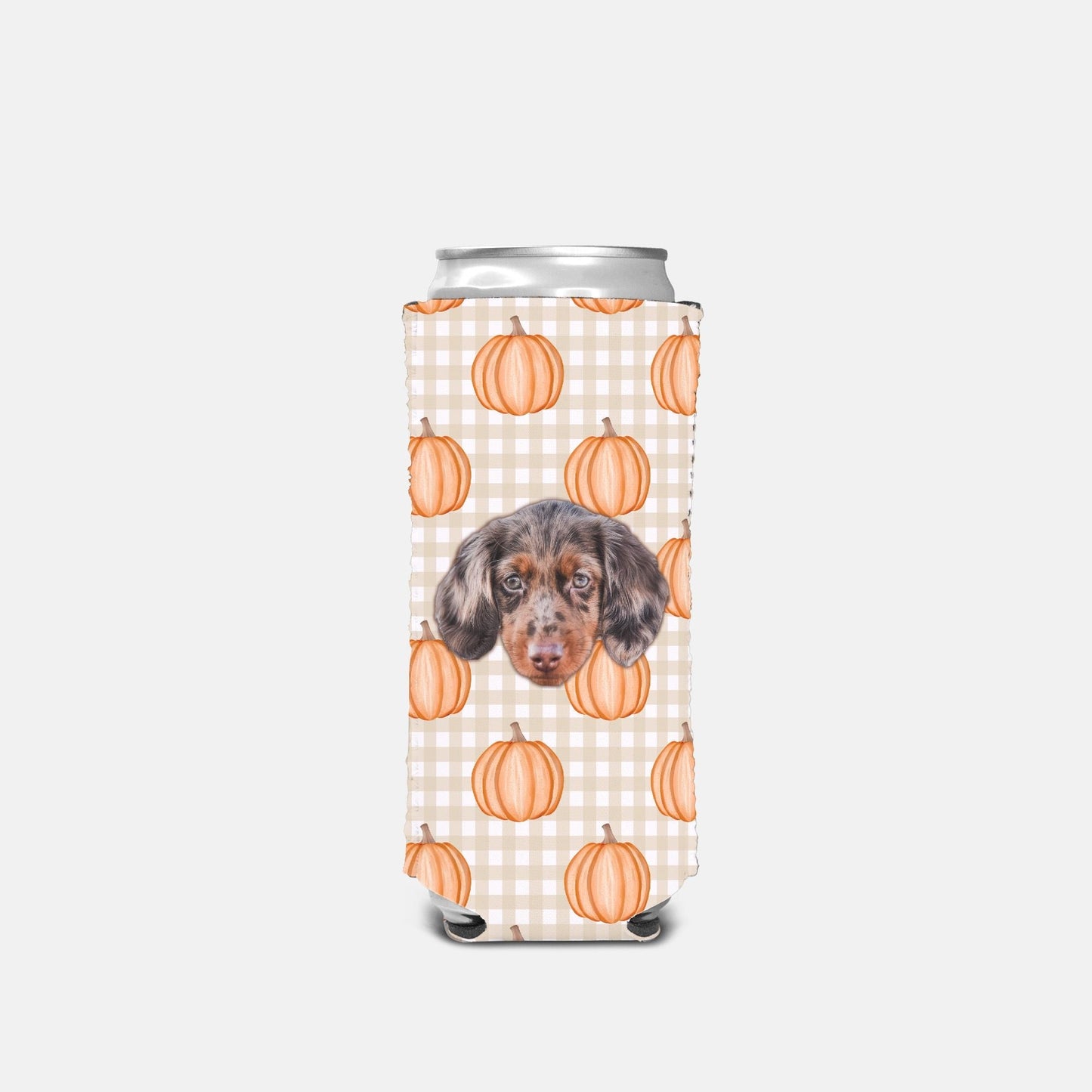 Gingham Custom Can Cooler Koozie