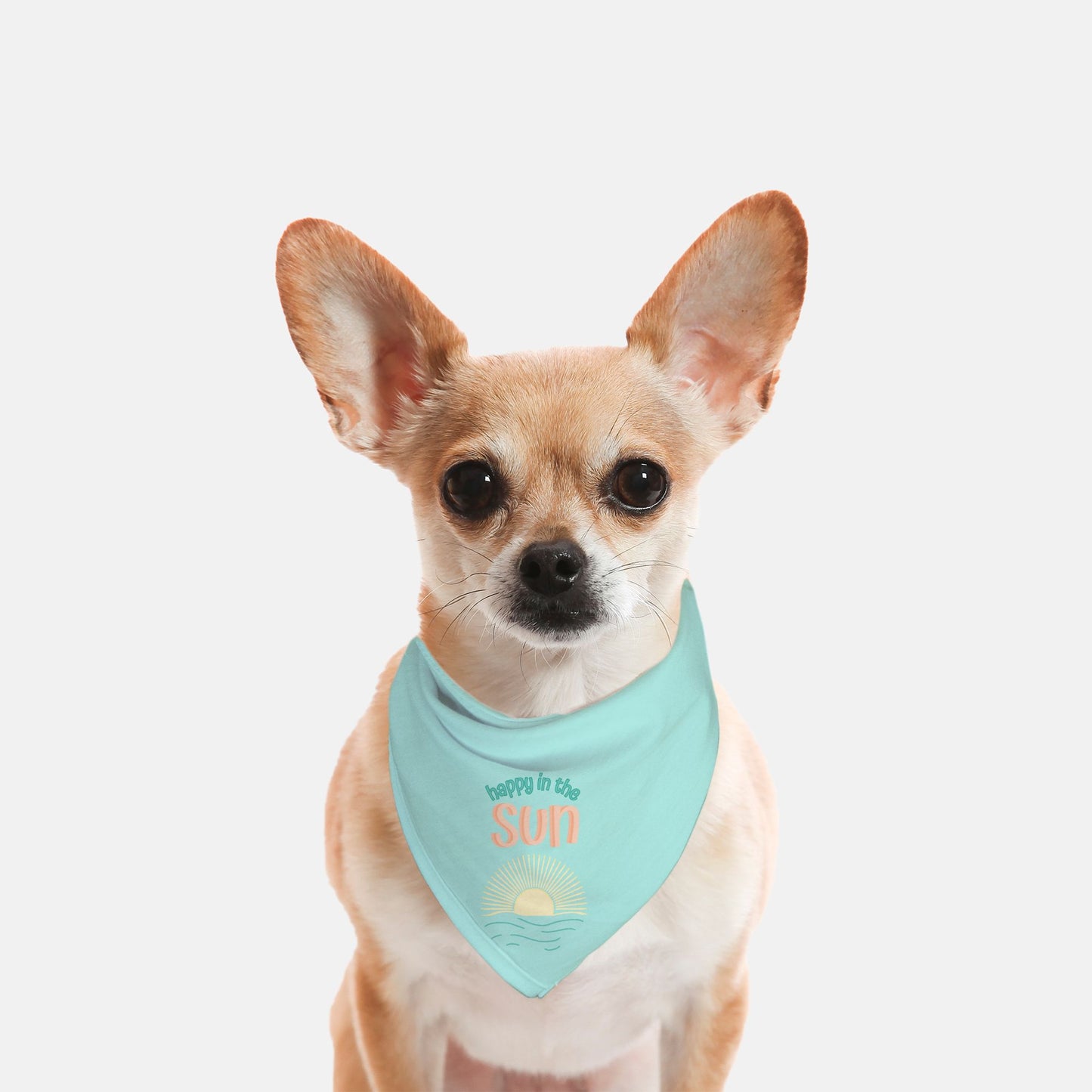 ‘Happy In The Sun” Dog Bandana