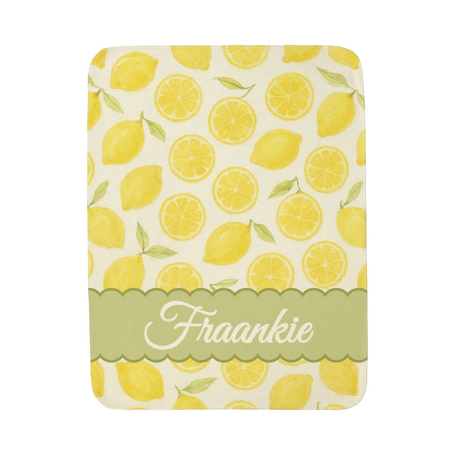 Pet Lap Blanket - Main Squeeze Lil Lemon Love