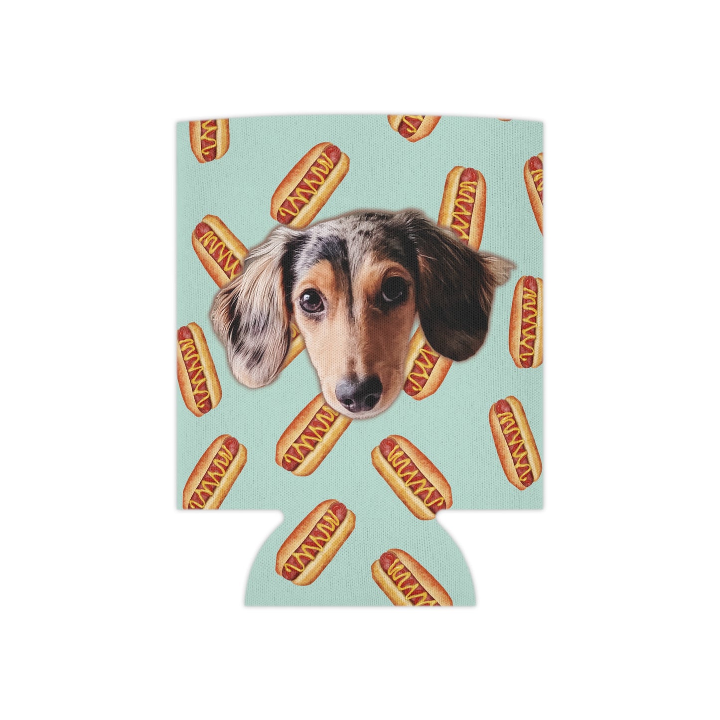 Sausage Dog Custom Can Cooler Coozie