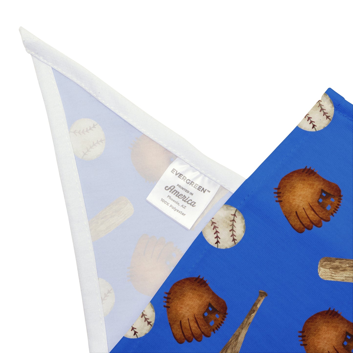 Take Me Out To The Ball Game in Blue Dog Bandana