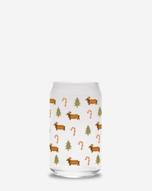 Can Shaped Glass  - Dachshing Through The Buns