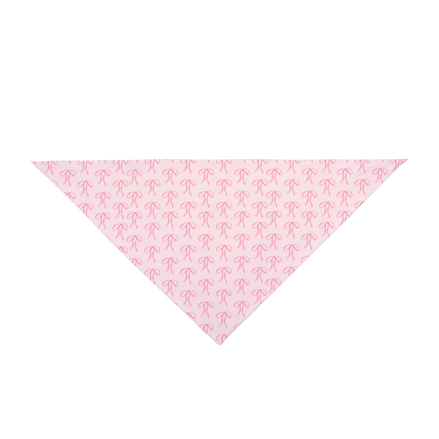 Little Bow Pink Dog Bandana