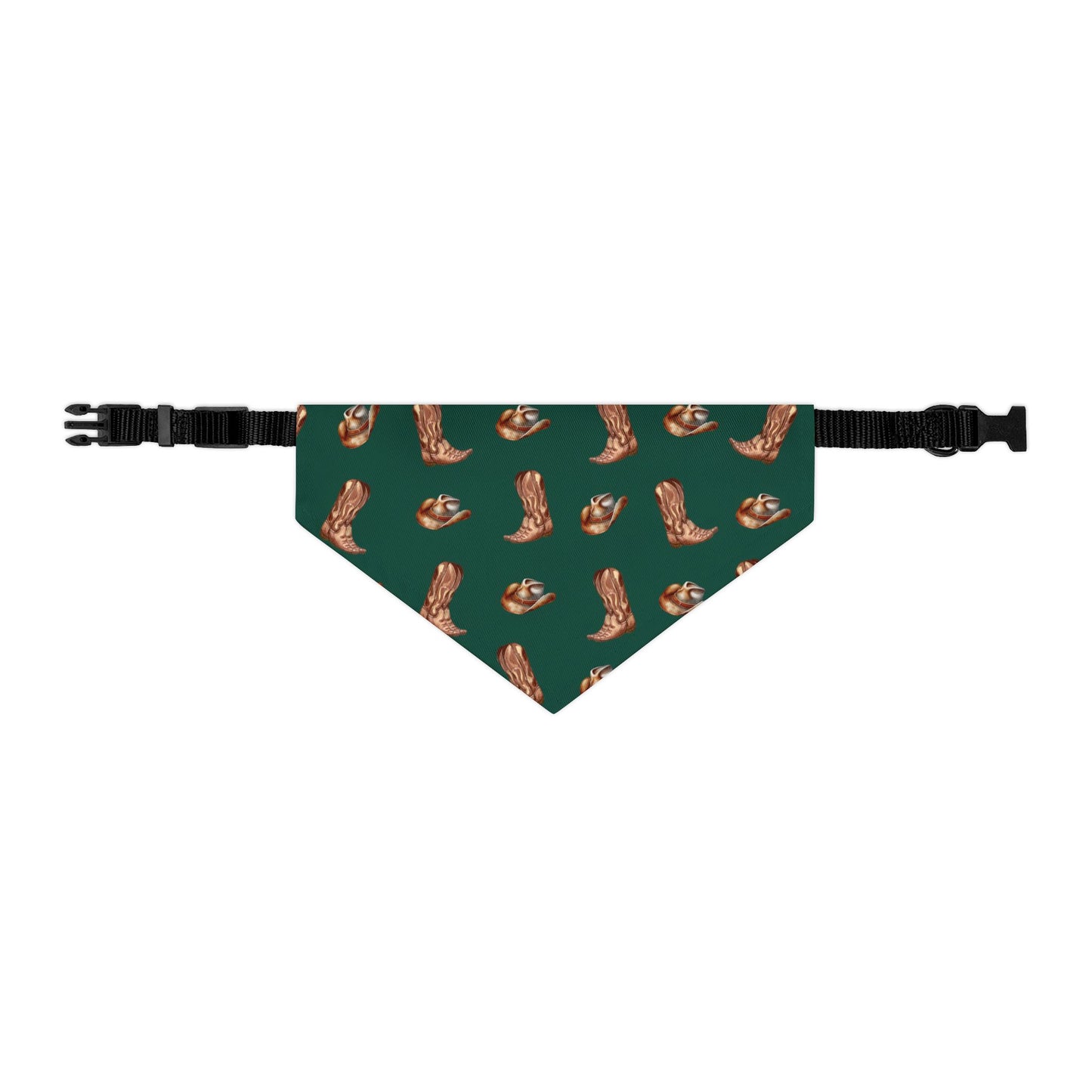 Western Woof Collar Custom Dog Bandana