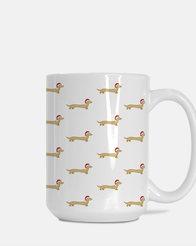 Christmas Coffee Mug - Dach Of Gold Green Coquette