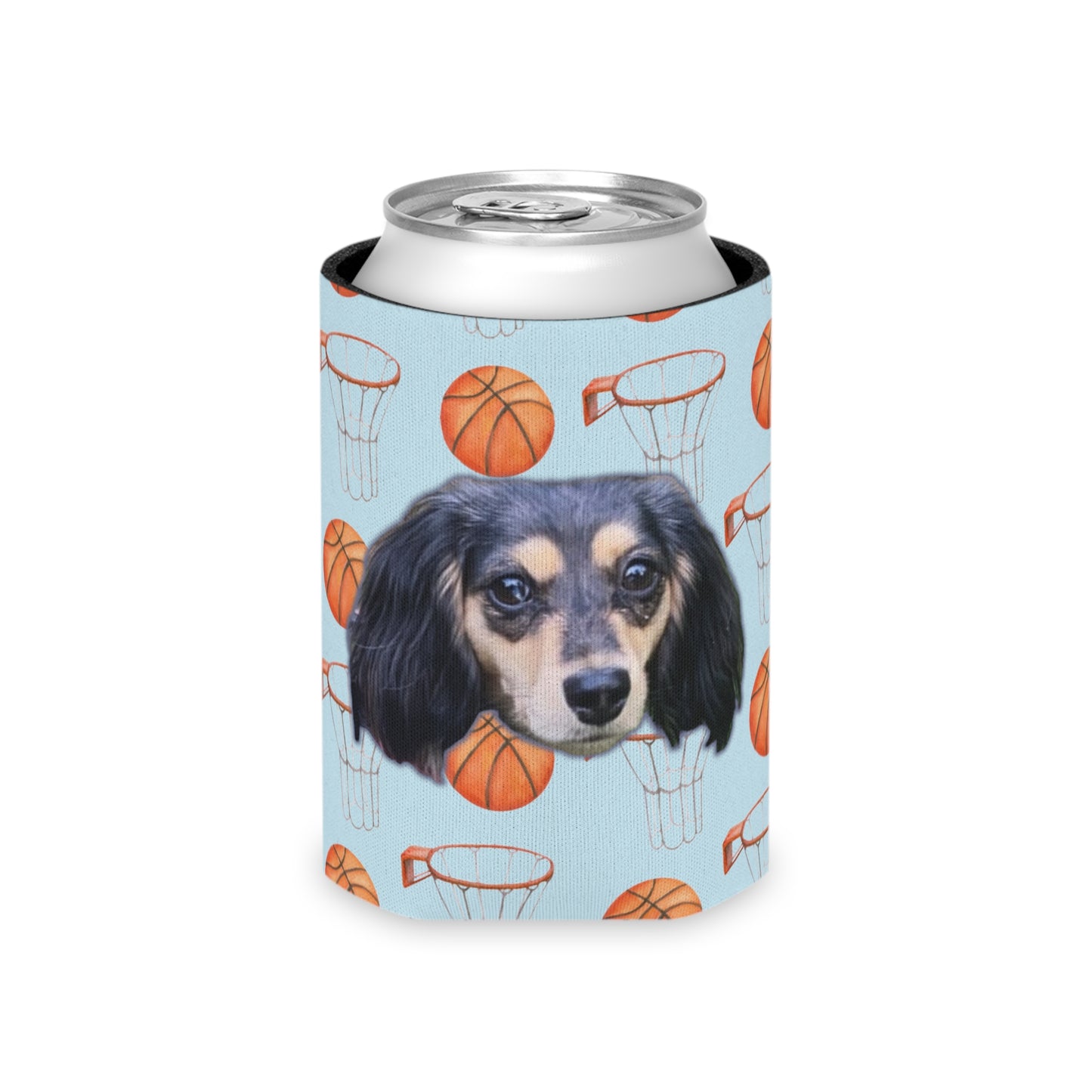 Happy Hoops Custom Can Cooler Coozie