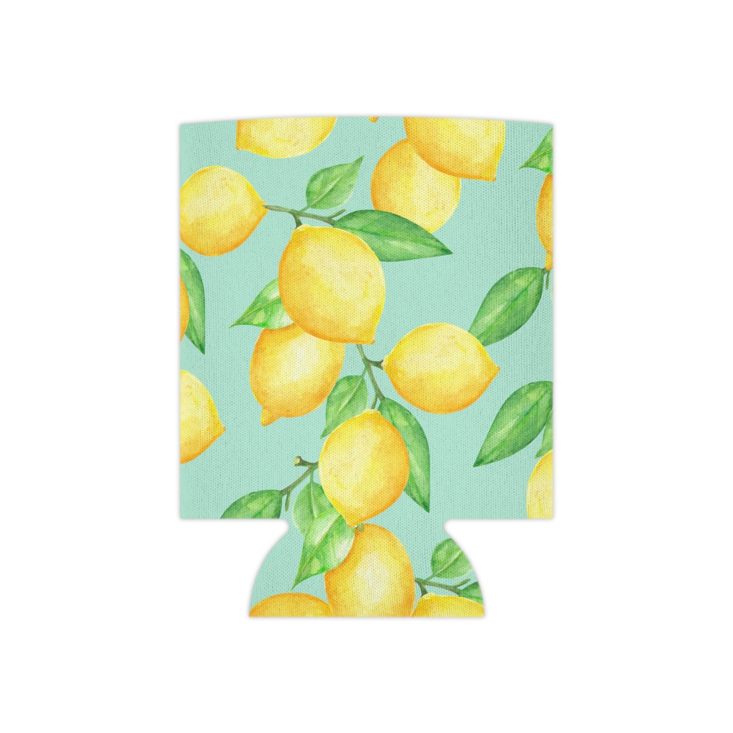 Citrus Sunshine Lemon Custom Can Cooler Coozie