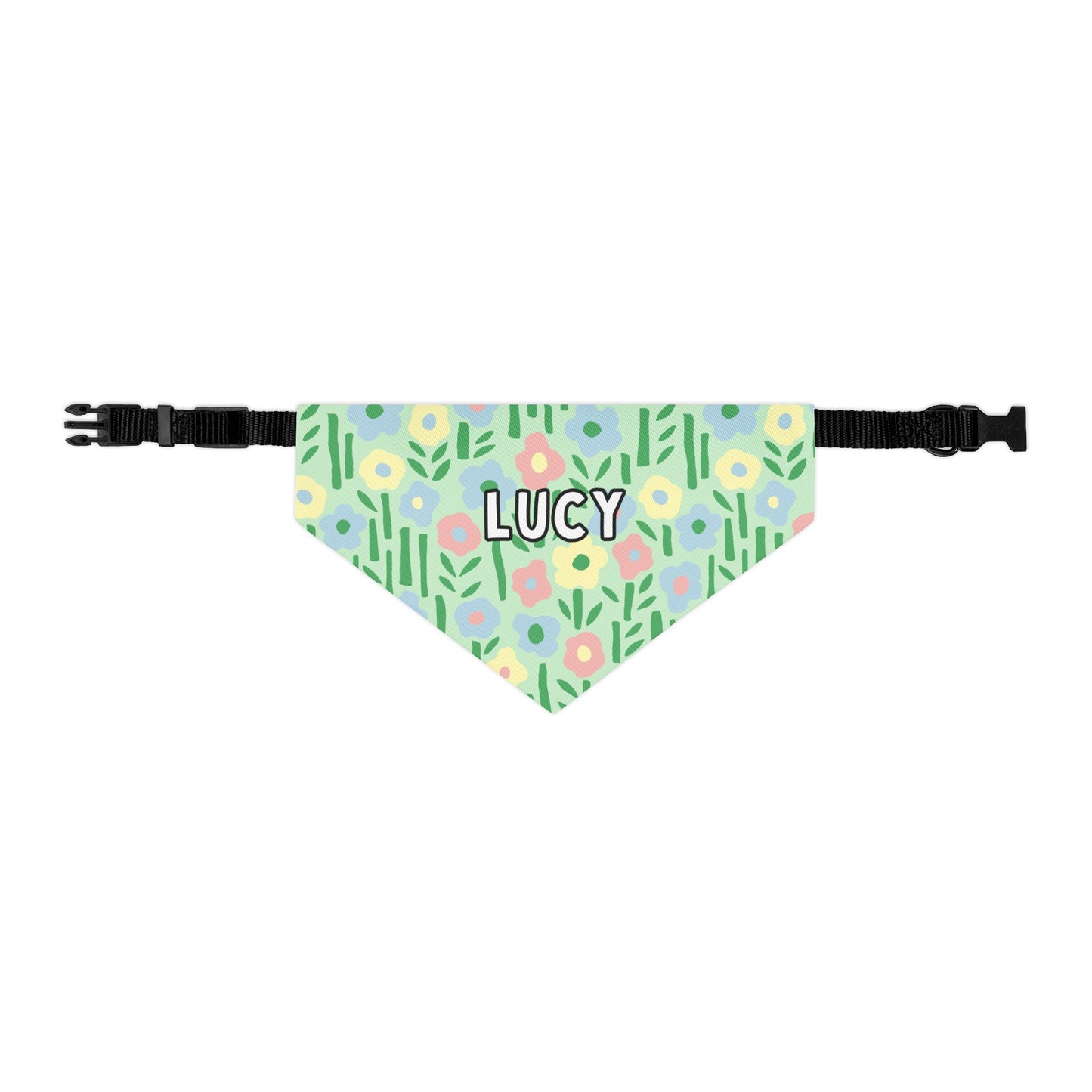 Summer Fun Florals Collar Bandana