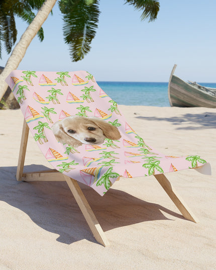 Coastal Sails Custom Beach Towel