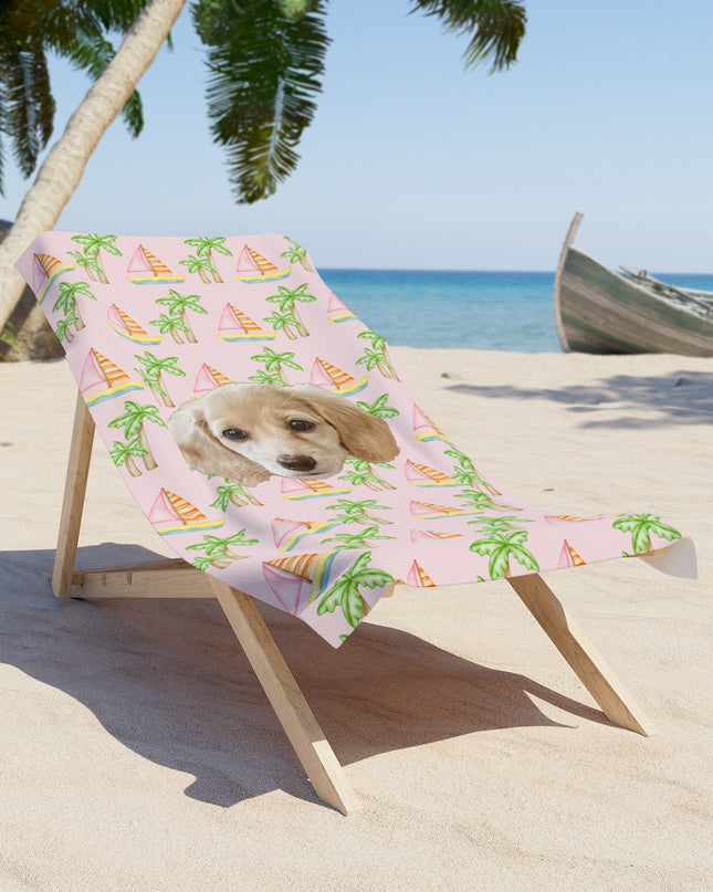 Coastal Sails Custom Beach Towel