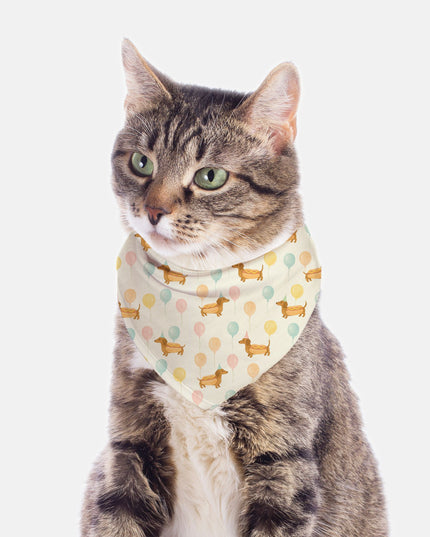 Hot Dog Party Parade - Dachshund Dog Bandana