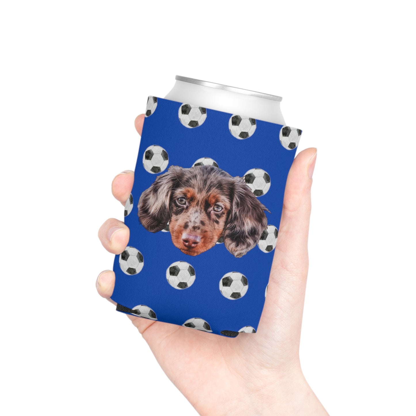 Sweet Soccer Custom Can Cooler Coozie