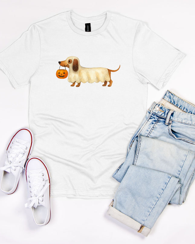 Unisex Soft-style T-Shirt - Spooky Sausage