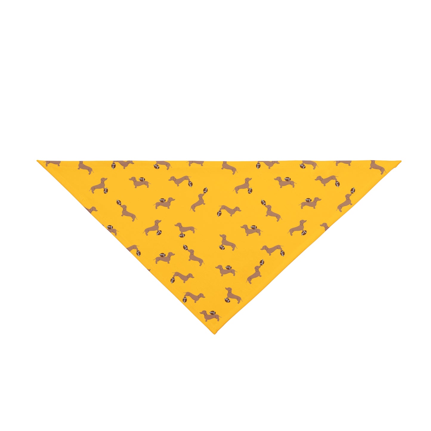 Football Frank Tie On Dog Bandana