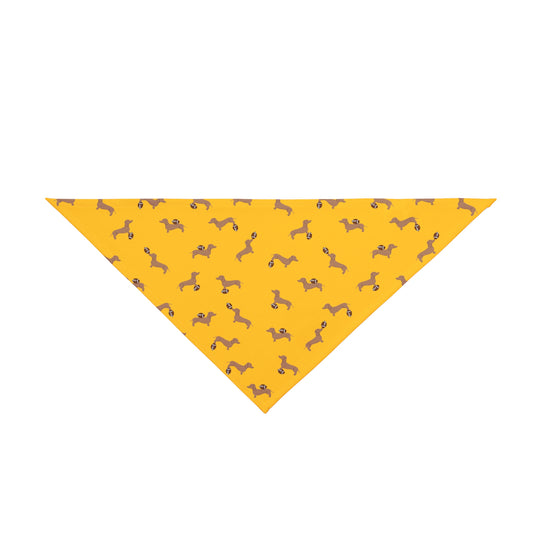 Football Frank Tie On Dog Bandana