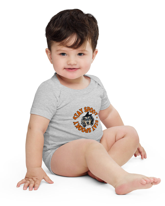 Stay Spooky Custom Baby Short Sleeve One Piece