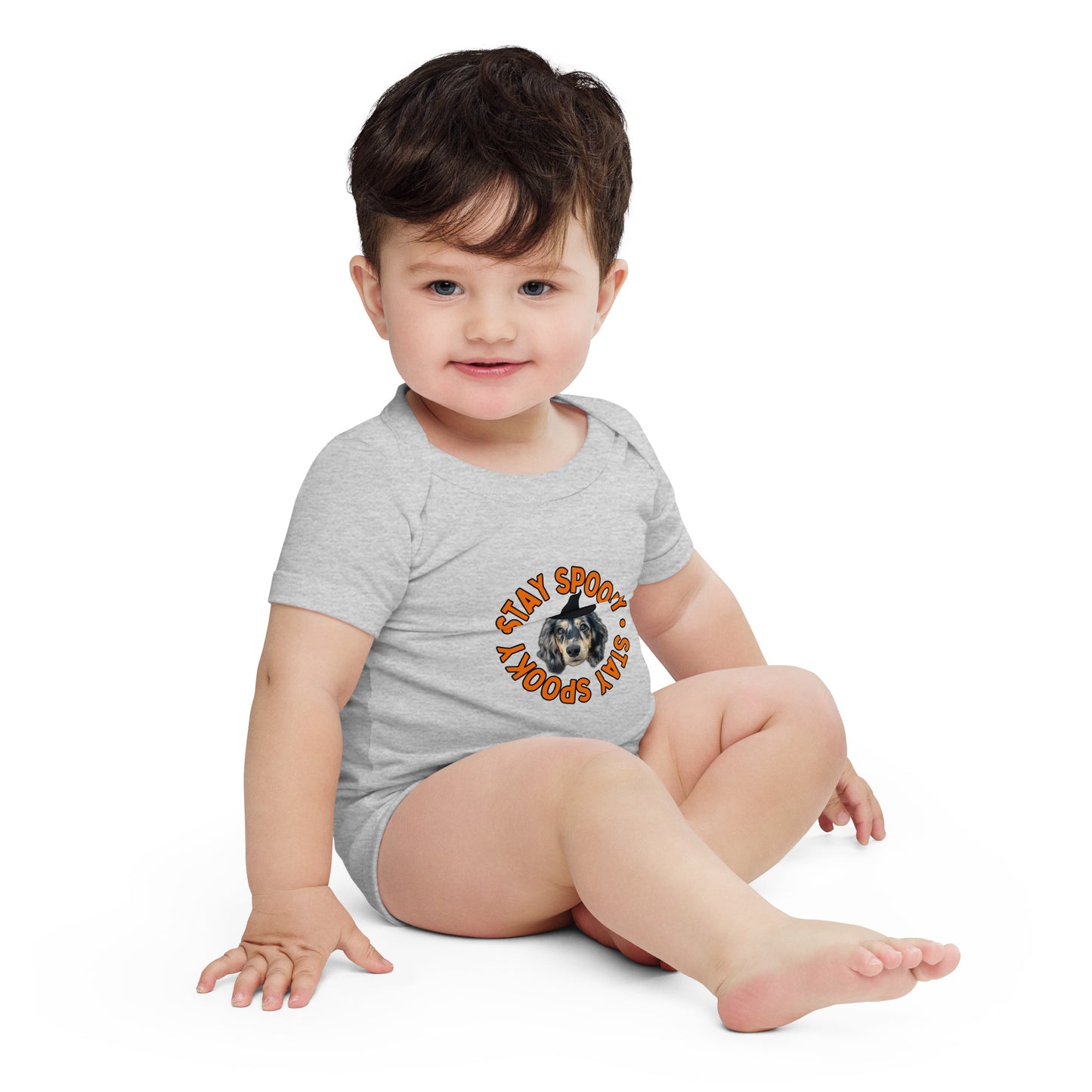 Stay Spooky Custom Baby Short Sleeve One Piece