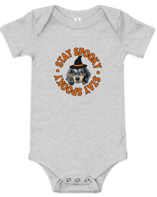 Stay Spooky Custom Baby Short Sleeve One Piece