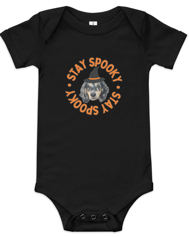 Stay Spooky Custom Baby Short Sleeve One Piece