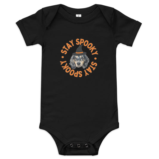 Stay Spooky Custom Baby Short Sleeve One Piece