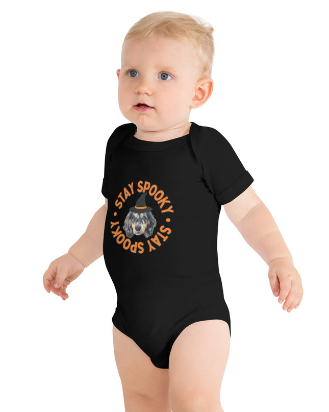 Stay Spooky Custom Baby Short Sleeve One Piece