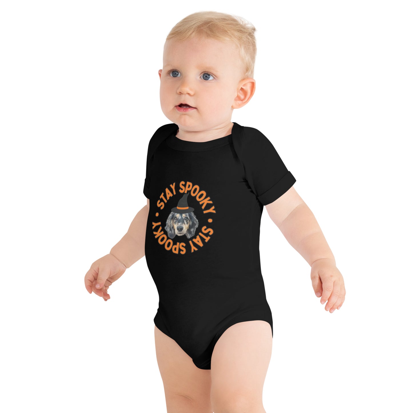 Stay Spooky Custom Baby Short Sleeve One Piece