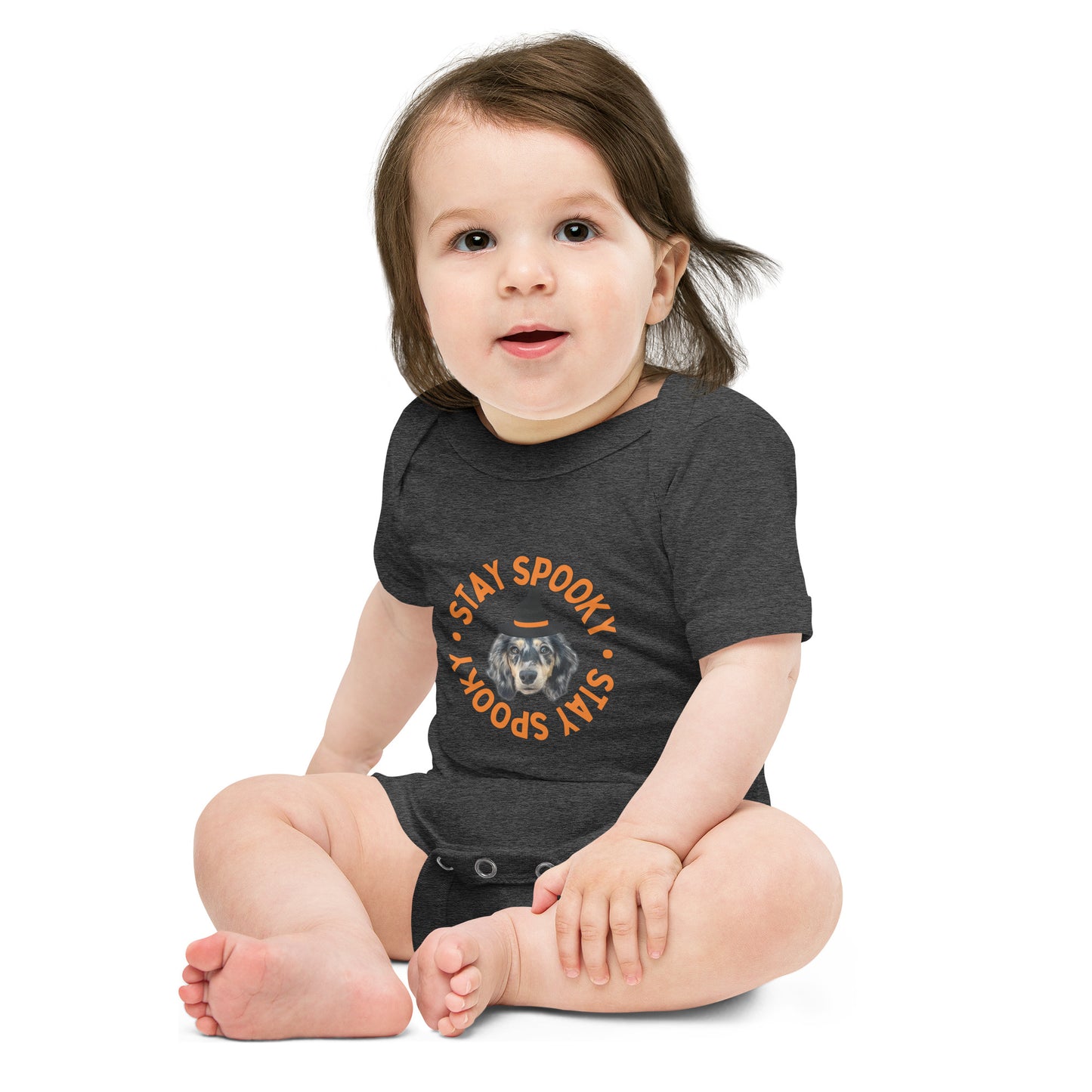 Stay Spooky Custom Baby Short Sleeve One Piece