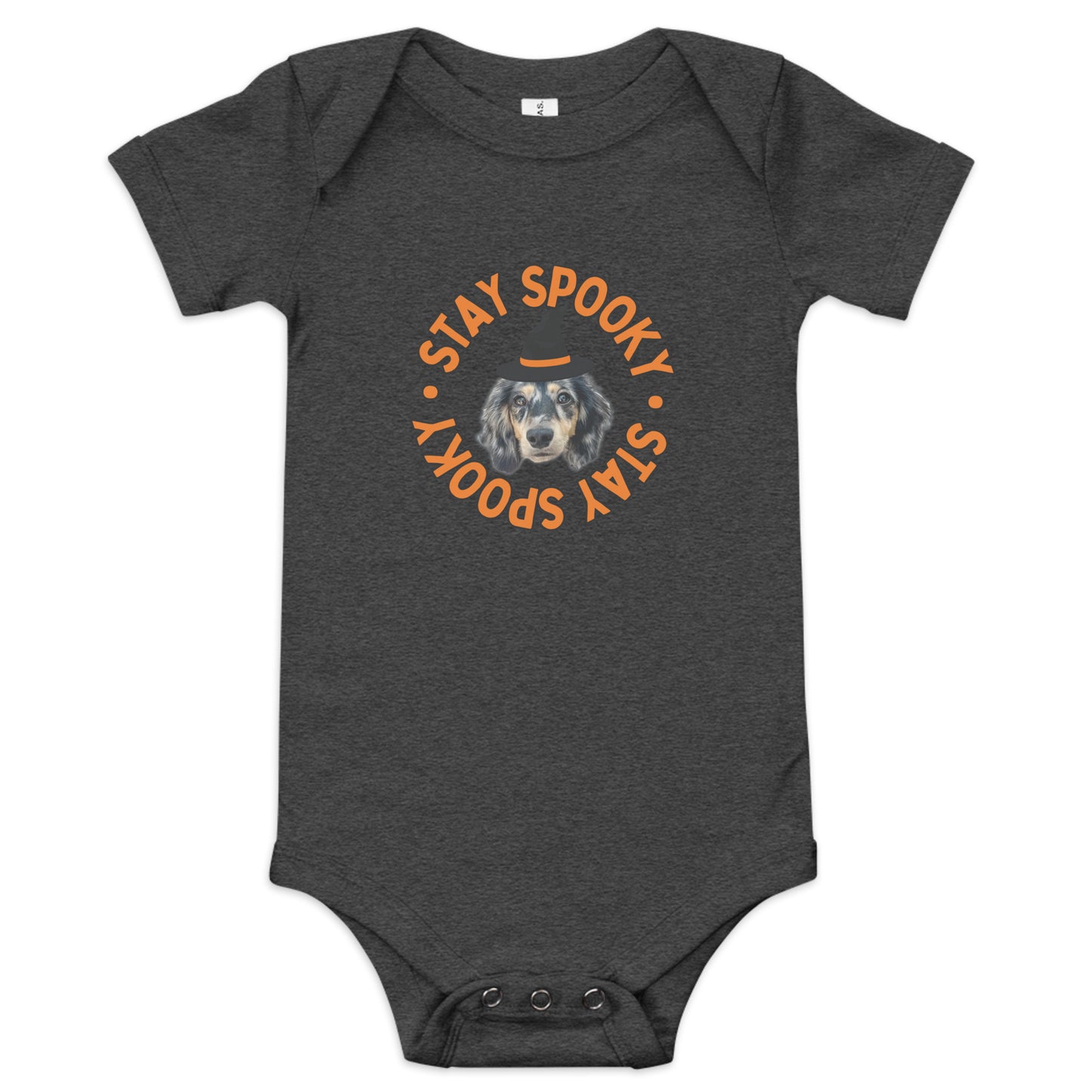 Stay Spooky Custom Baby Short Sleeve One Piece