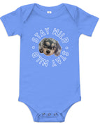 Heather Columbia Blue / 3-6m