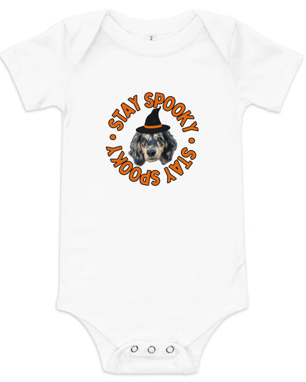 Stay Spooky Custom Baby Short Sleeve One Piece