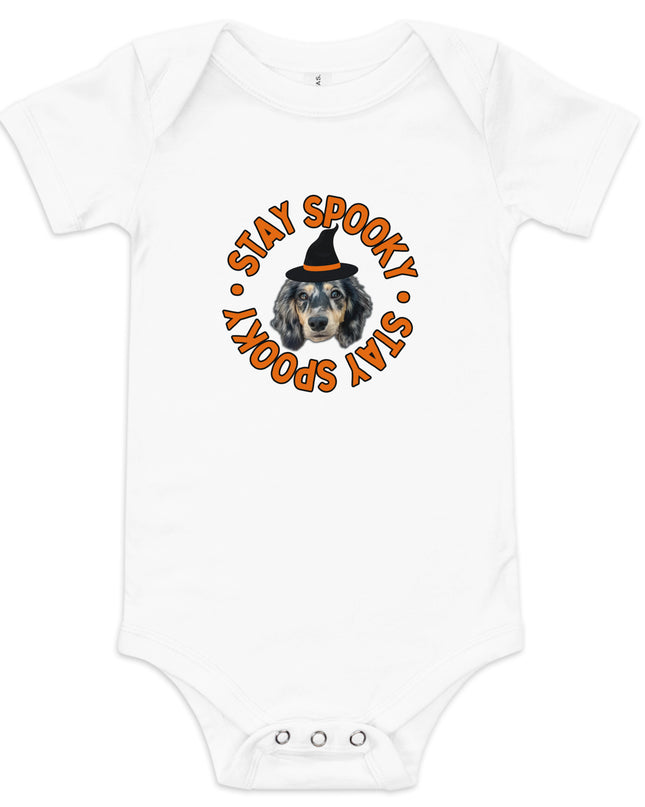 Stay Spooky Custom Baby Short Sleeve One Piece