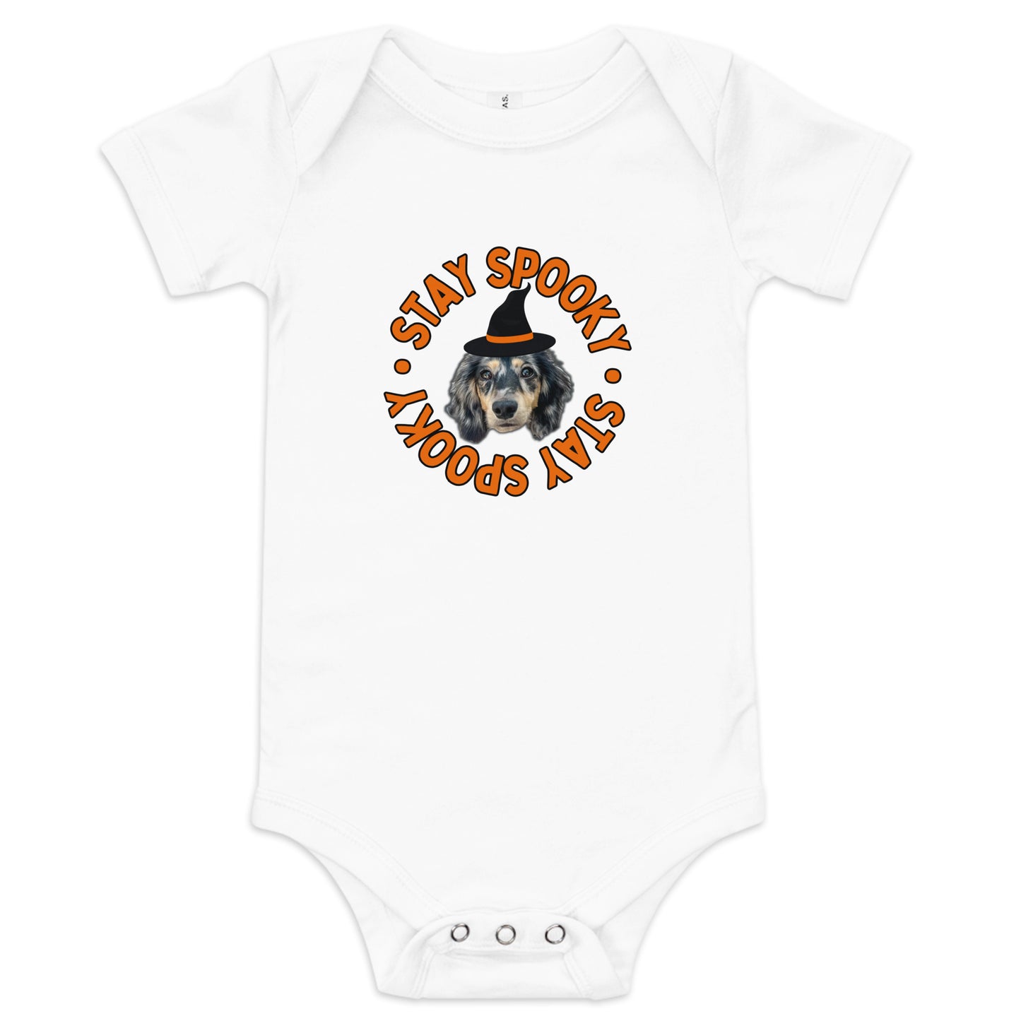 Stay Spooky Custom Baby Short Sleeve One Piece