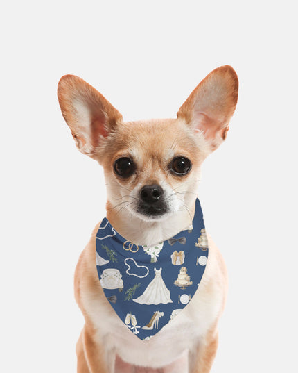 Tie On Dog Bandana – Wedding Weens